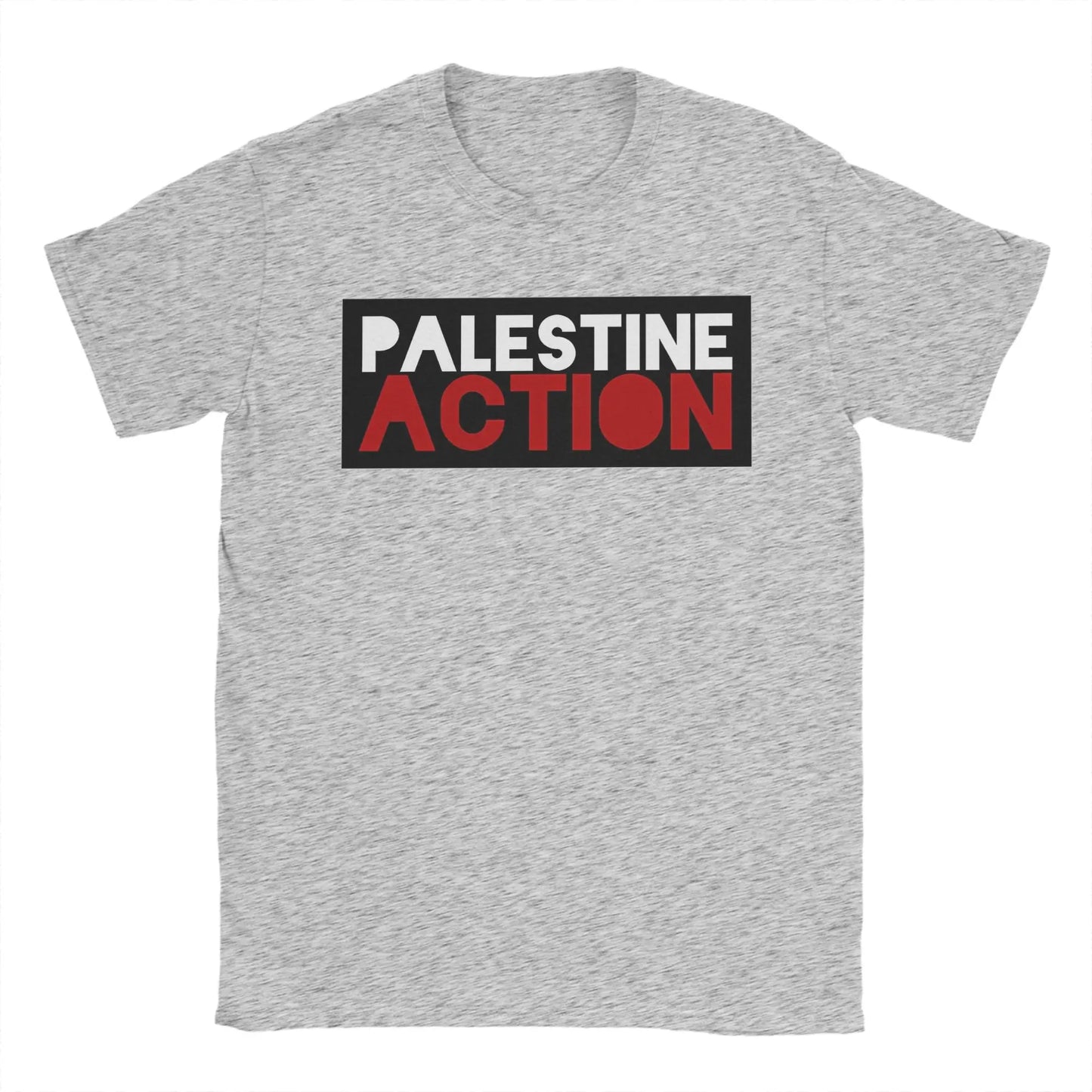 Palestine Action Palestinian T Shirt Summer  100 Cotton T-Shirts For Man Novelty Casual Tee Shirt Short-Sleeve Vintage Tops