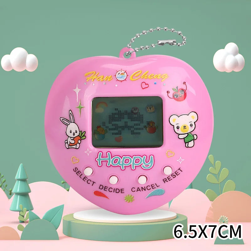 Tamagotchi 1Pcs Children's electronic Pet 168 Pets In 1 Virtual Cyber kid Digital Pet Toy Pixel Funny Gift Play Toy keychain BTJ