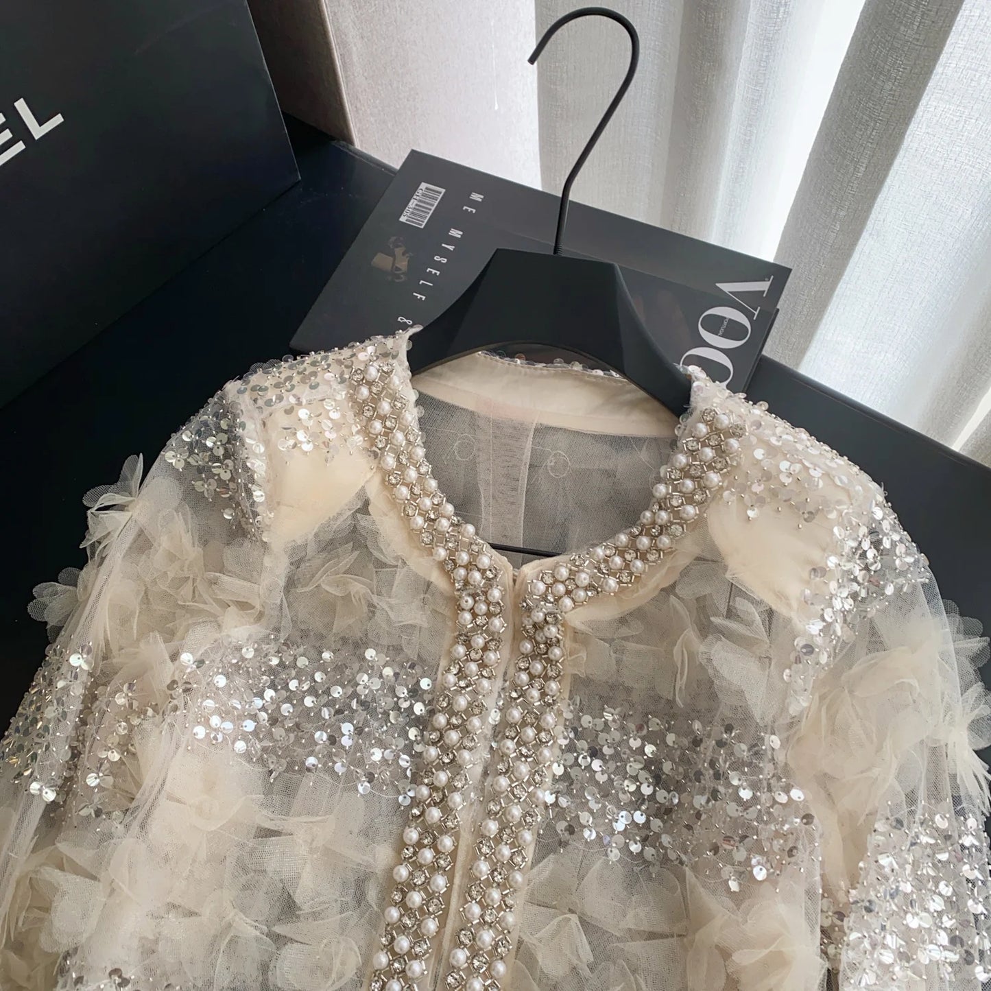 Diamonds Sequin Outerwears 3d Flower Chaquetas Spring Summer Ropa De Mujer Small Fragrance Jacket Fashion Woman Clothing