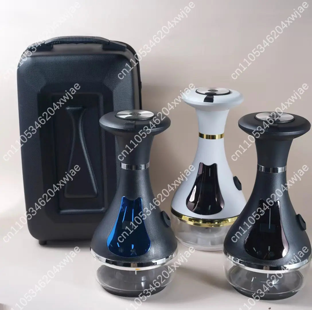 Electronic Shisha with LED Display, Fast Heating USB Rechargeable E-Hookah for Personal Use
