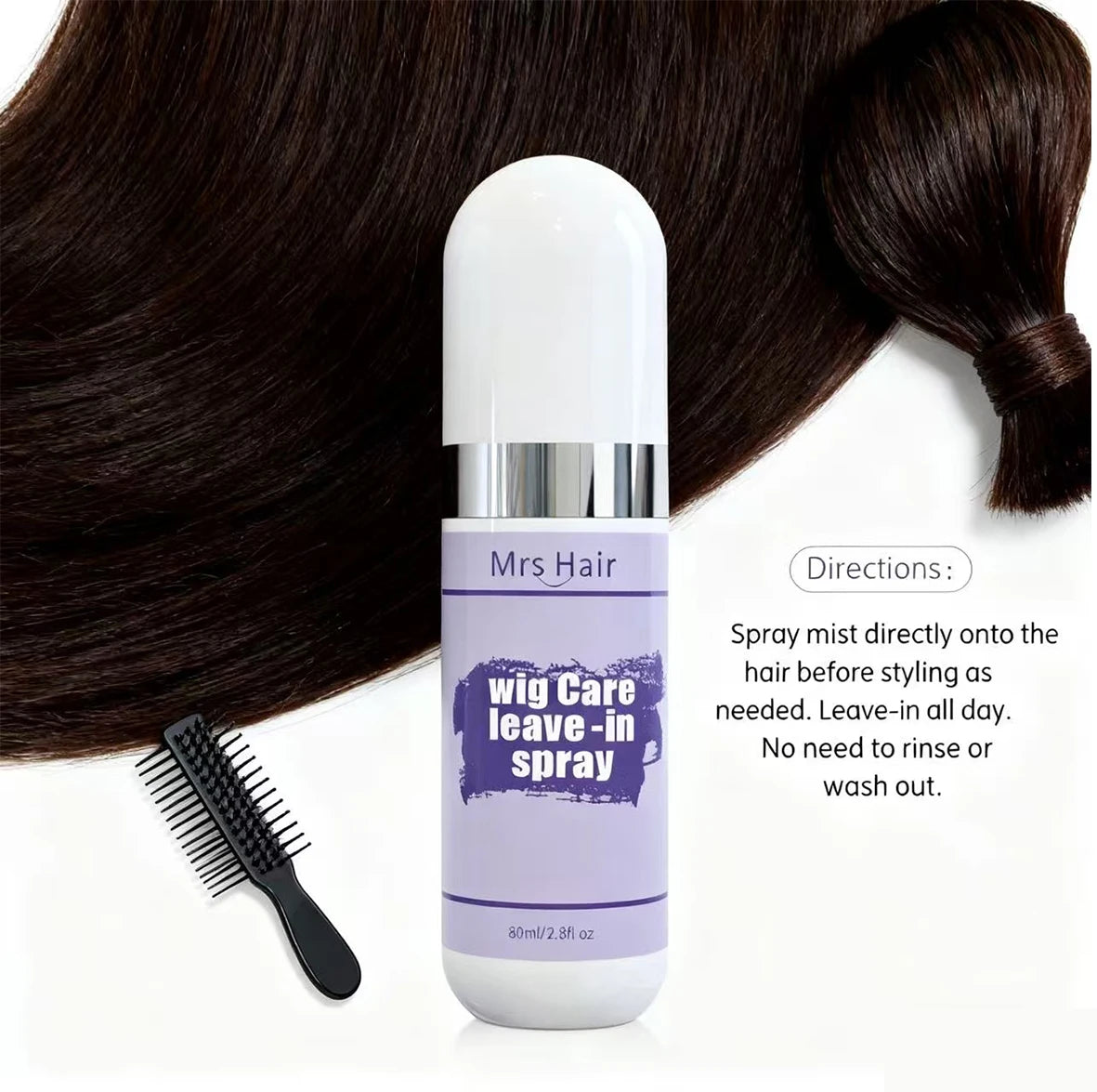 Hair Care Essential Oil Spray, Nourishing & Repair, Smooth Shiny Finish, Long-Lasting Fragrance, Easy Use for All Hair Types