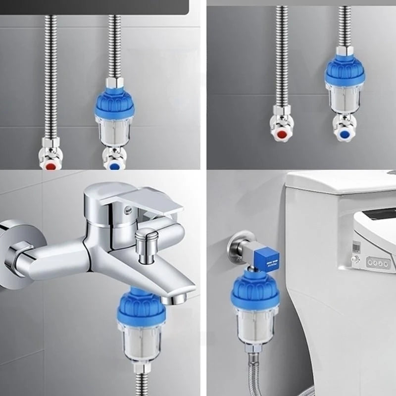 Detachable Pre-filter Household Bath Water Purifier Washing Machine Rain Shower Front Filter Water Heater Filter To Remove Scale