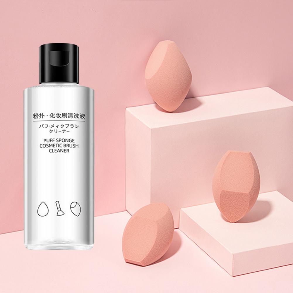 Makeup Tool Cleaner Makeup Brush Solution Efficient Makeup Brush Cleaner Puff Cleaner Beauty Eggs Cleanser Washing Fluid 50/80ML