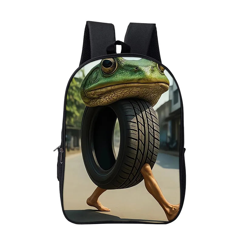 Cartoon Anime Game School Bag for Boy Girls Durable and Softback for Books Bag Italian Brainrot Children Backpack