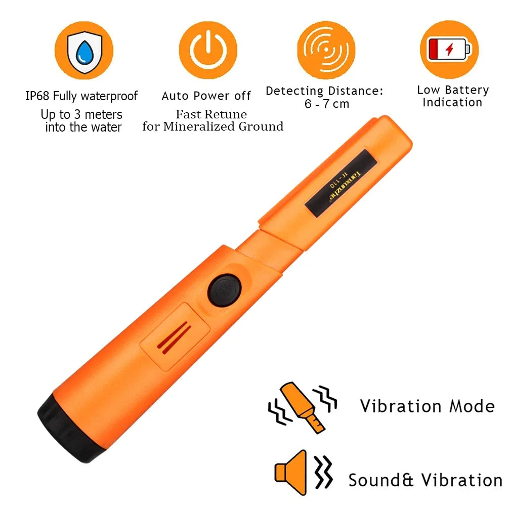 MD-4050 Professional Metal Detector Underground Gold Detector High Accuracy Metal Finder Waterproof Search Coil Seeker Treasure