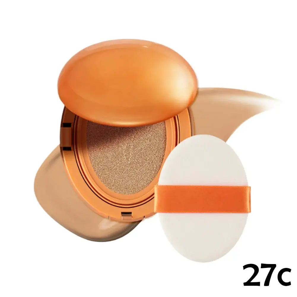 BARVENA Oil Control Air Cushion Regulates Sebum Secretion Conceals Imperfections High Coverage Yet Natural Look For All Day Wear