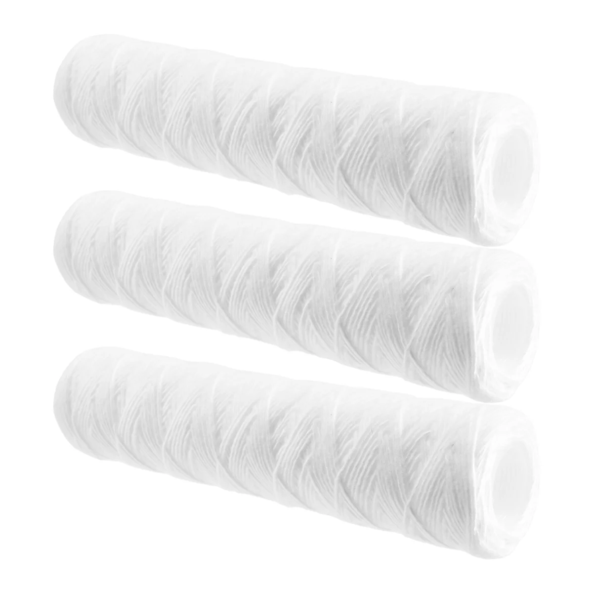 3Pcs Water Purifier 10 Inch String Wound Filter 5 Micrometre PP Cotton Filter Sedmient Filter