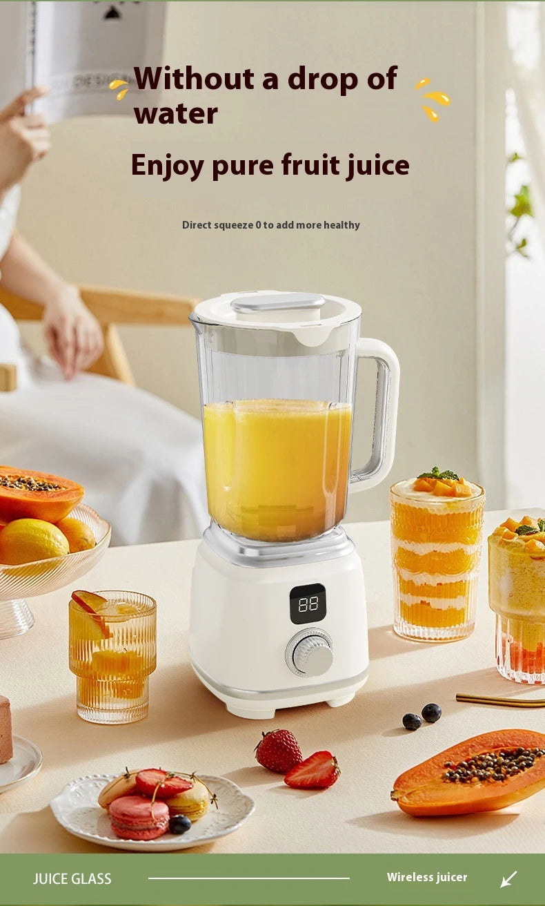 Portable Juicer Blender 600ml Electric Fruit Juicer USB Charging Lemon Orange Fruit Juicing Cup Smoothie Blender Machine