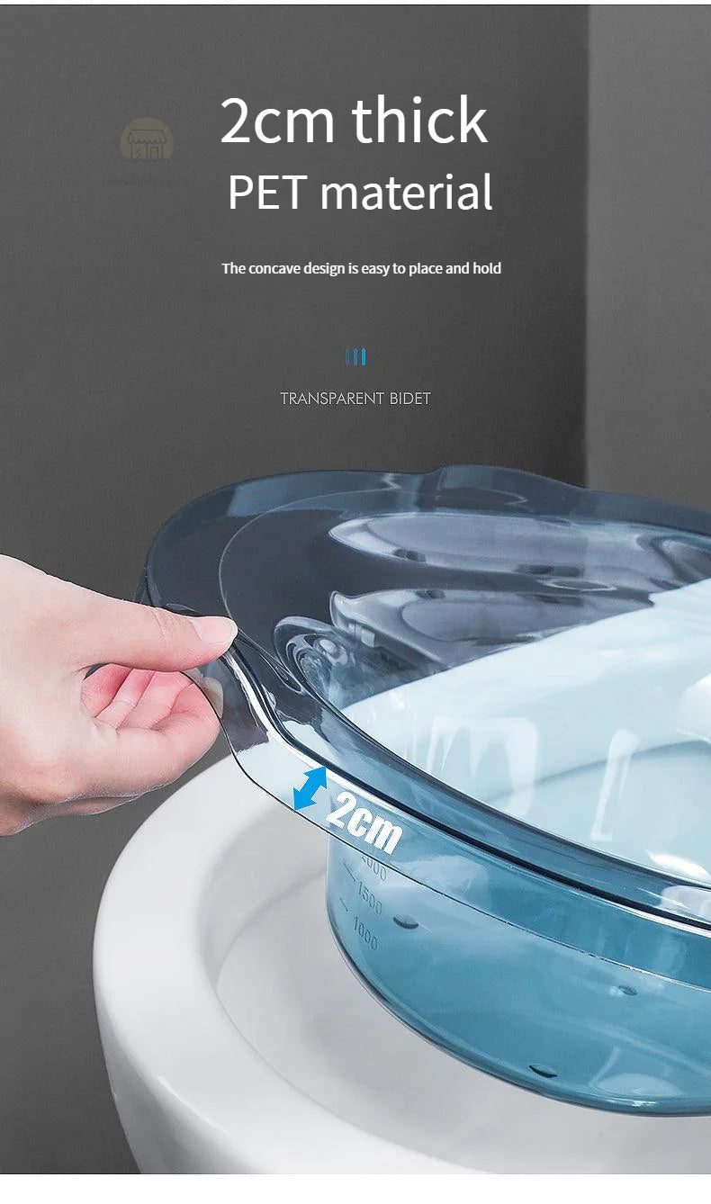 Portable Bathtubs Folding Bidet Maternity Self-Cleaning Private Part Buttock Rinse Perineal Soak Bath Hemorrhoid Treatment Bidet