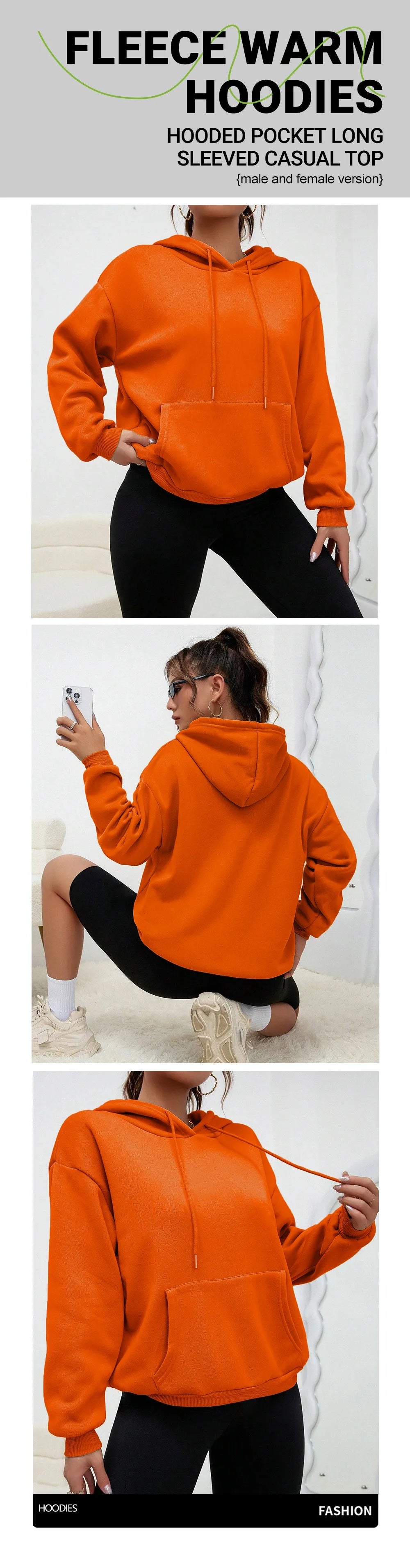 Los Angeles Art Letter Design Women Hoodies American Style Casual Hoody Autumn Hip Hop Female Hoodie Casual Fleece Clothing