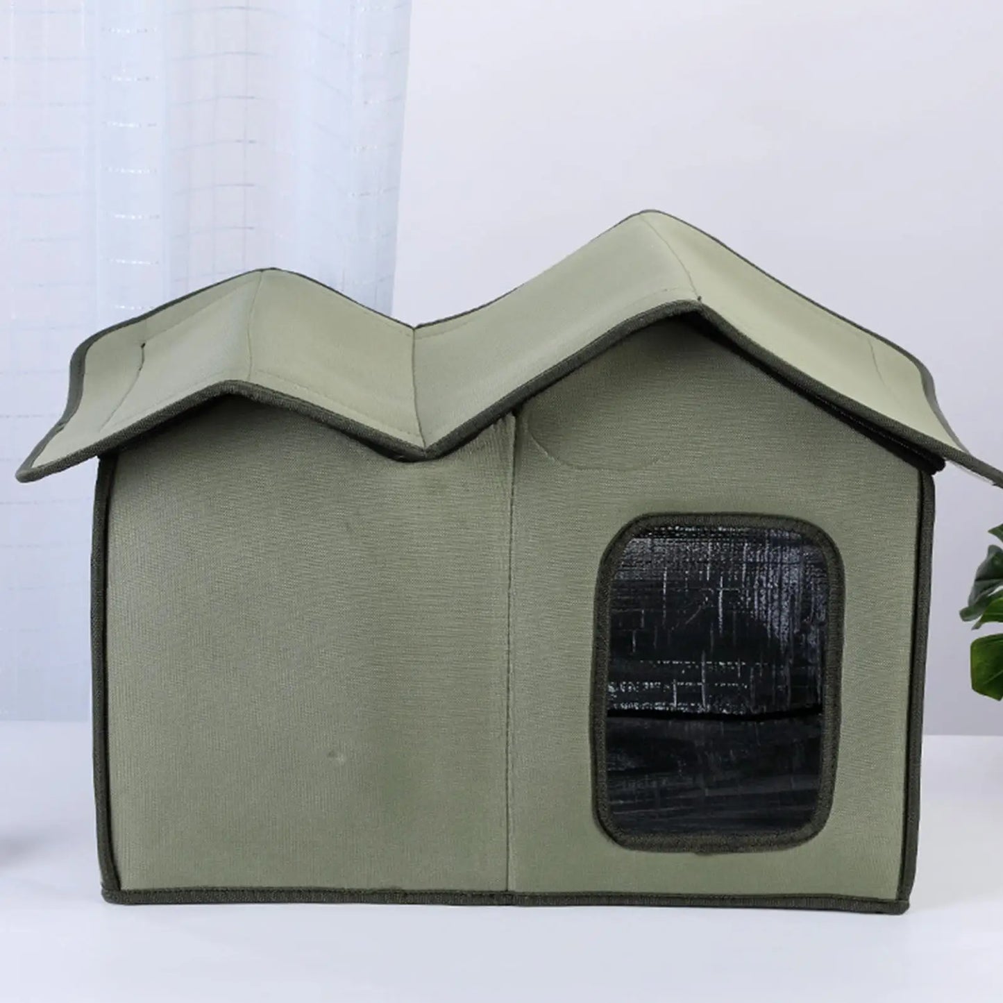 Cat House Waterproof Outdoor Winter Warm Pet Cat Cave Sleeping Beds Tent Home Washable For Pet Small Dog Puppy Temporary Shelter