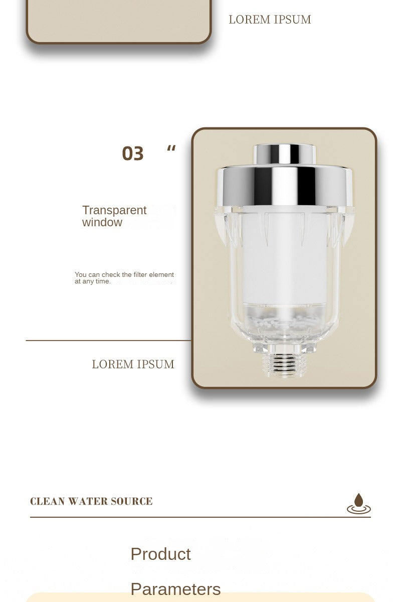 Water Outlet Purifier Kits Universal Faucet Filter Kitchen Bathroom Shower Household Filter PP Cotton High Density Filter