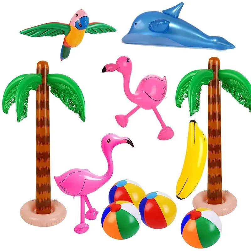 Inflatable Summer Swimming Pool Toys for Children Float Water Toys Beach Garden Pools Party Decor Hawaiian Event Partys Supplies