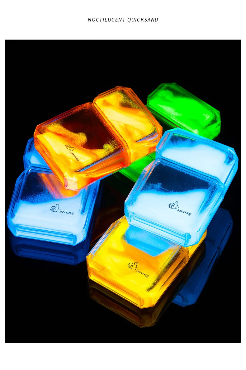 Unusual Quicksand Luminous Kerosene Lighter Inflatable Lighter Windproof Cigarette Lighter Smoking Accessories Men Gift Cool