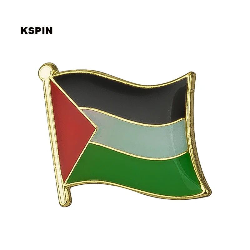 Palestine Flag Badge Pin Lapel Pin Badge for Backpack