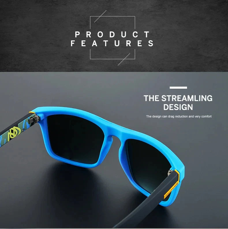 Vintage Polarized Sunglasses Men Women Fashion Square Retro Driving Fishing Luxury Brand Designer Sun Glasses UV400 Eyewear