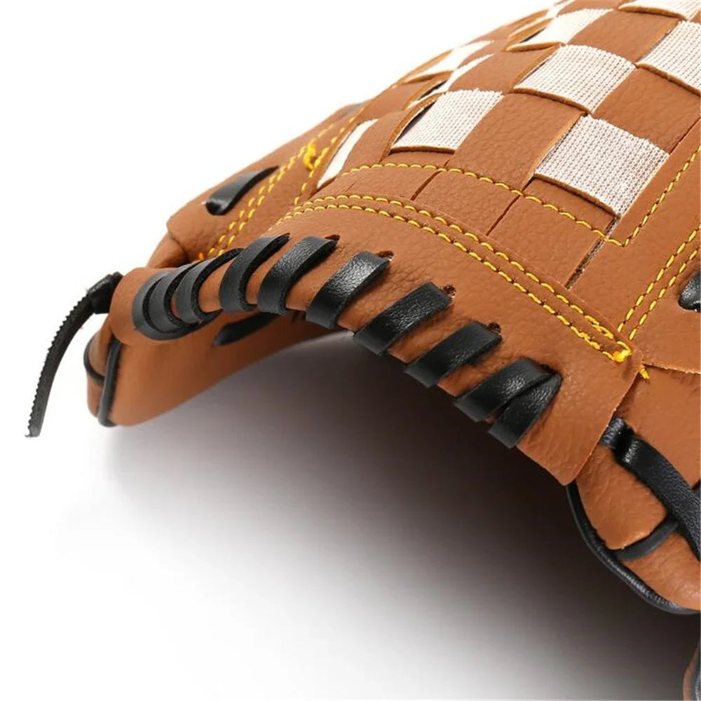 Baseball Softball Training Glove - Left Hand Catcher Practice Equipment for Kids Youth Adults Outdoor Sports Gear