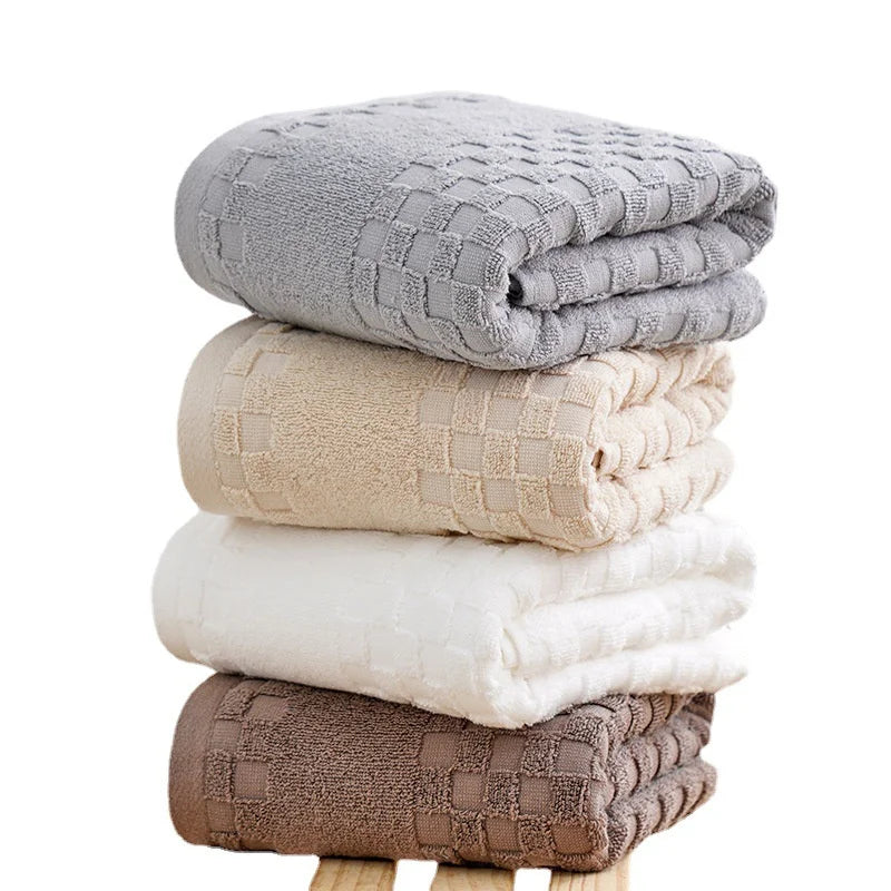 Large Cotton Super Absorbent Thick Towel Bath Towel Soft Bath Towel Comfortable Beach Towel face towel Household towels