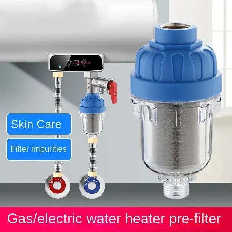 Water Heater Front Filter Washing Machine Faucet Stainless Steel Filter Screen Front Scale Inhibitor Front Water Purifier