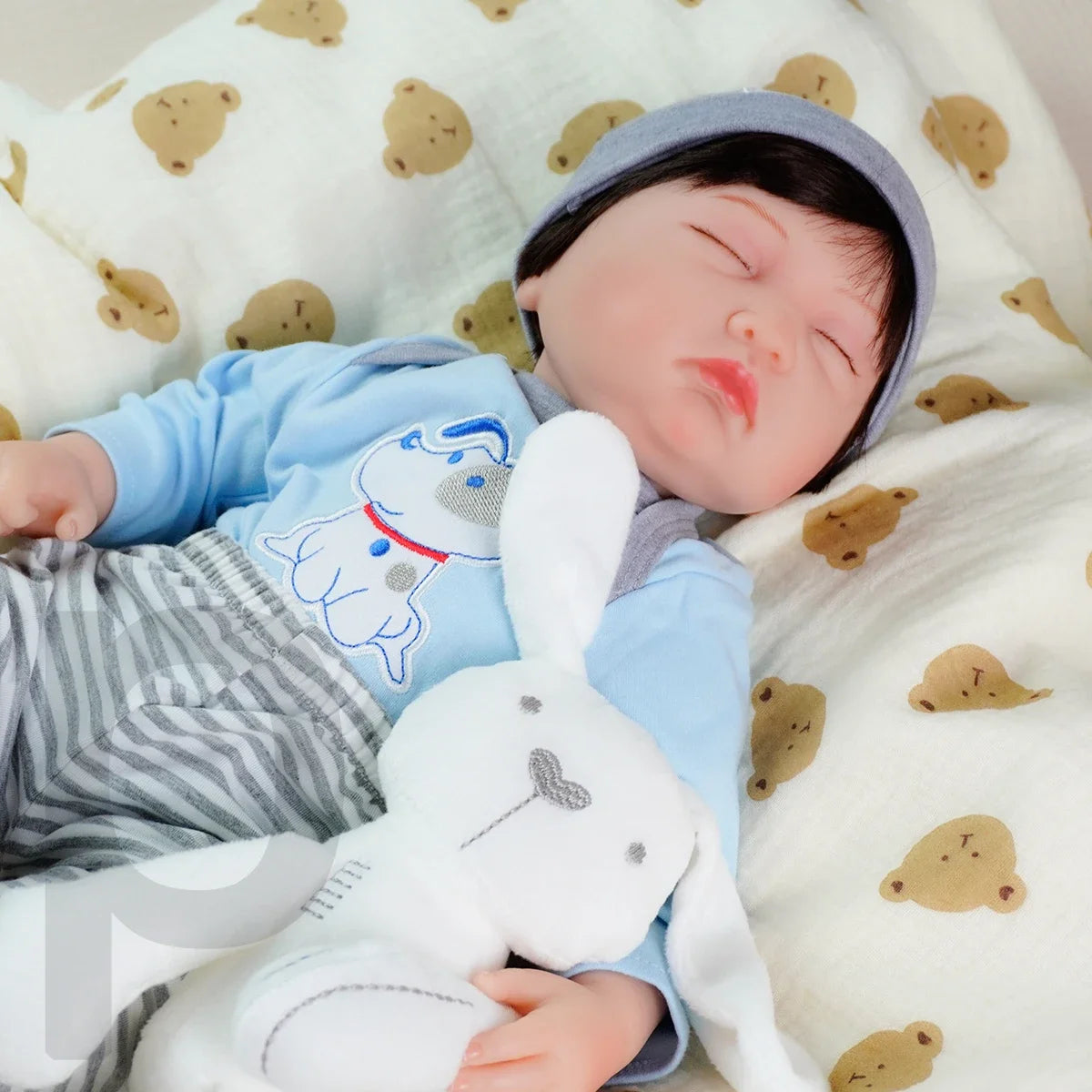 Reborn Baby Doll Soft Body Realistic Baby Doll Cute Handmade Real Life Baby Doll Gift Box Suitable for Children Collectors