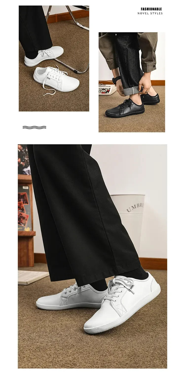 Wide Version Barefoot Shoes Suitable for Both Men and Women Fast Shipping Black Walking Shoes Lightweight Soft Soled Flat Shoes