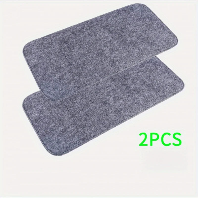 2PC Motorhome Carpet  Non-Slip Replacement Motorhome Accessories For Outdoor Travel Camping RV Cab Door Step Mats