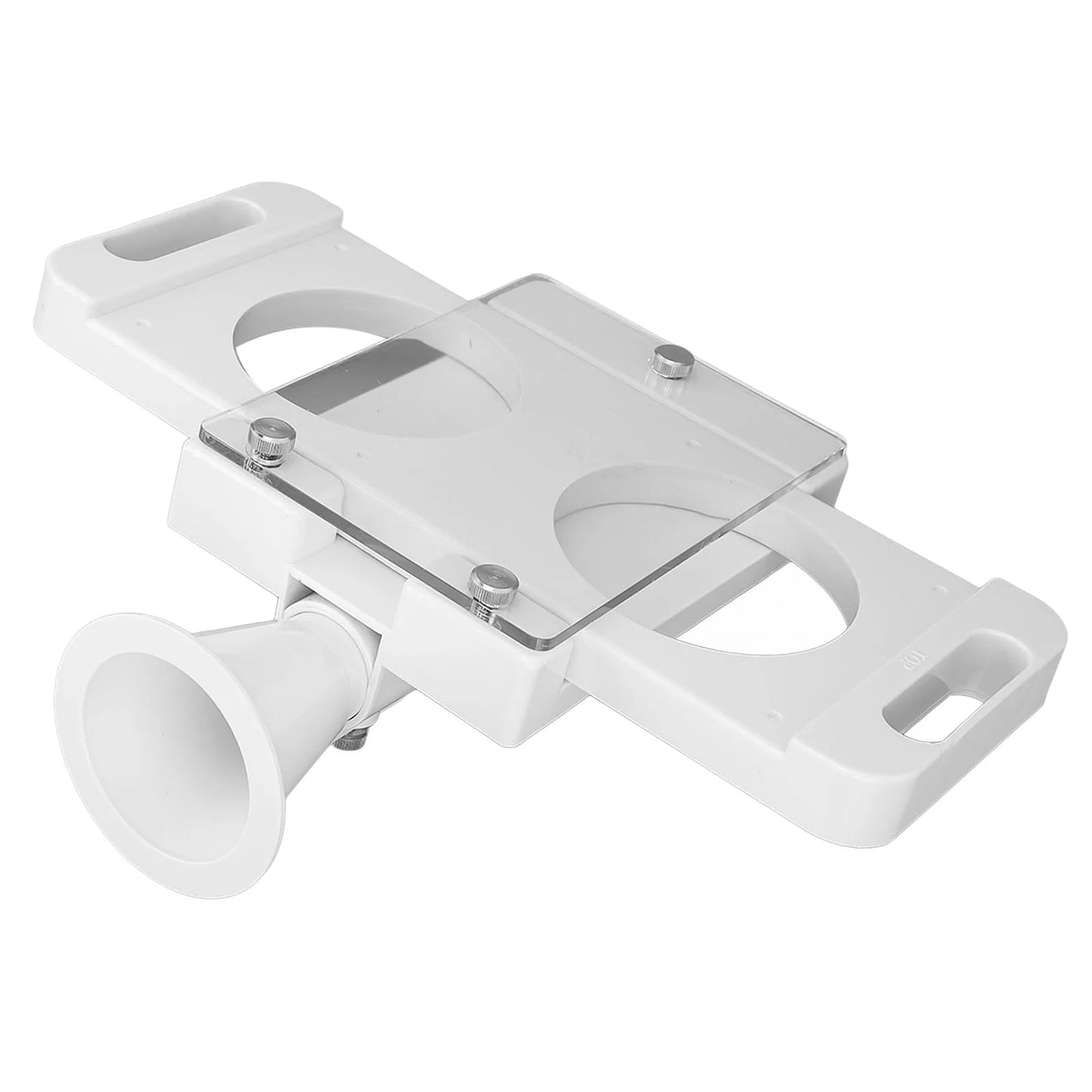 Hamburger Press Patty Maker Hamburger Pressing Mould Maker Tool 2 Holes for Sausage Filler Meat Grinder Burger Press Maker
