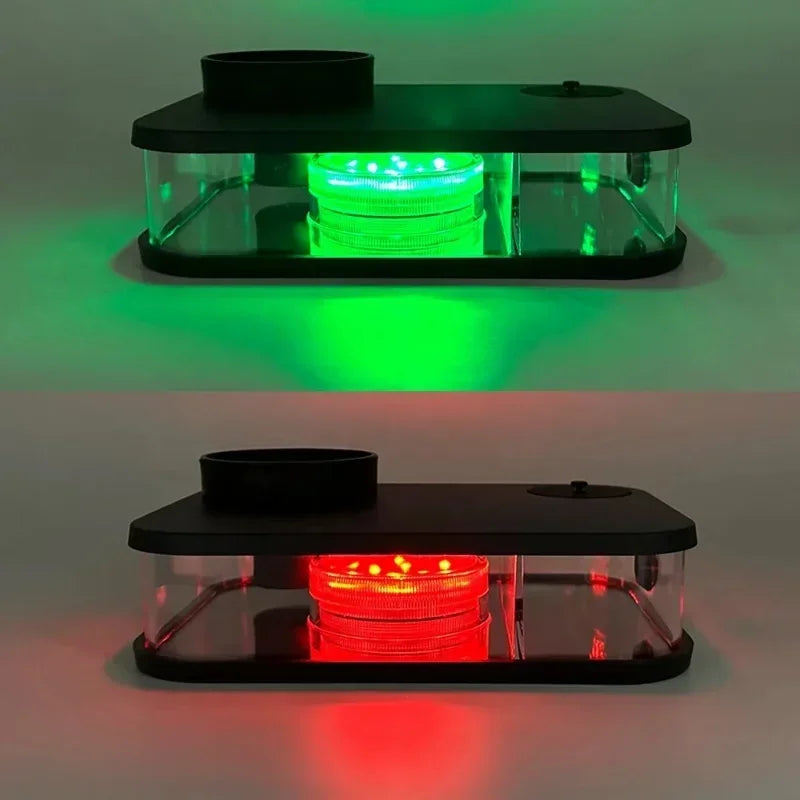 Rectangle Hookah Smoking Pipe Set Shisha Narguile Complete with Remote LED Light Shisha Bowls Charcoal Rack Smoking Accessories