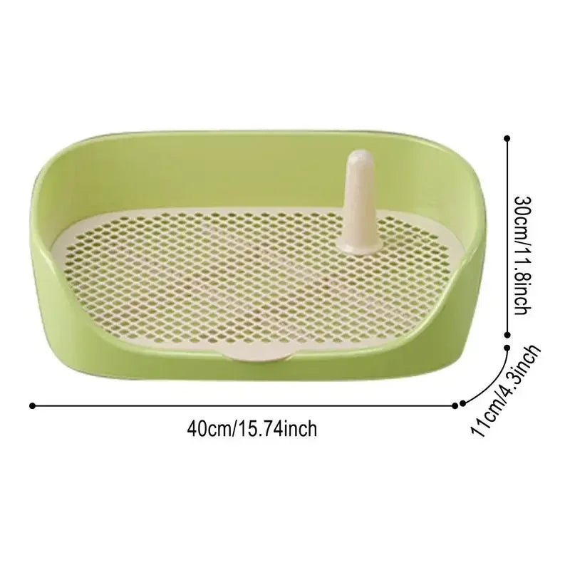 Pet Supplies Indoor Dog Potty Training Toilet Pet Toilet for Small Dogs Cats Portable Dog Training Toilets Puppy Pad Holder Tray