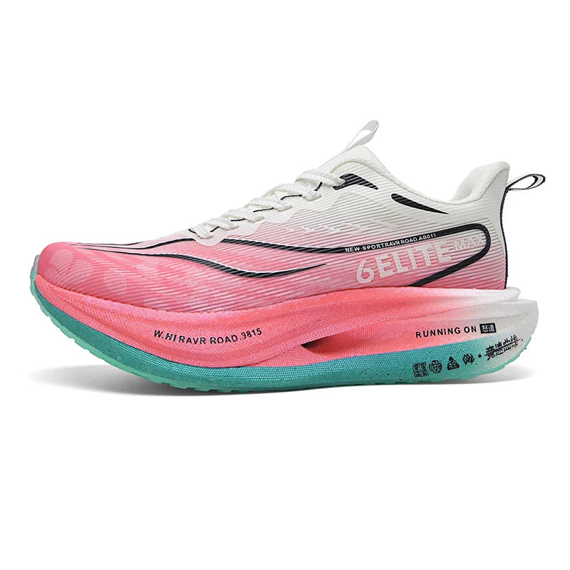 Running Shoes Men High Quality Full Palm Carbon Plate Cushion Professional Training Shoes Lightweight Wear-Resistant Sneakers