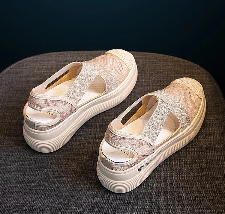 Low Women Footwear Slip On Ladies Shoes Loafers High Platform Offers High Quality Spring Sale With Price Offer Trends 2025 39 A