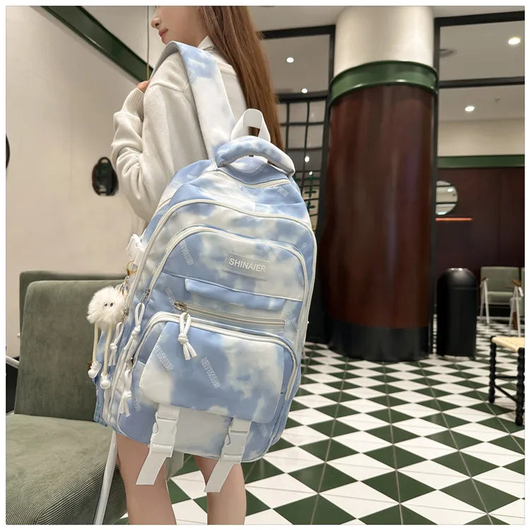 Children's Schoolbags Primary School Schoolbag backpack for Girls junior high school large-capacity school backpacks