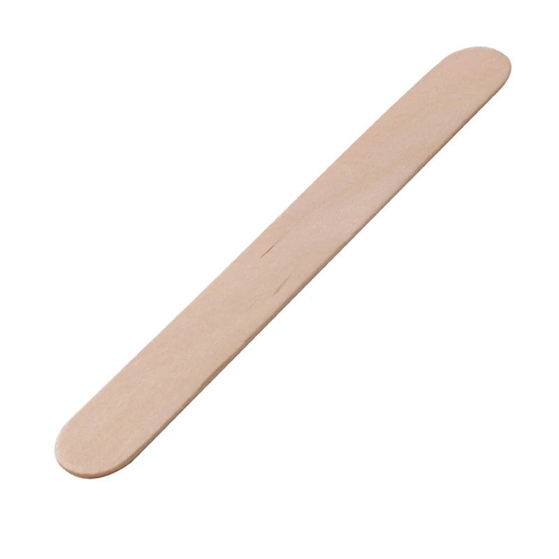 100PCS Disposable Wooden Hair Removal Sticks for Women Depilation Spatula Waxing Tool for Face Eyebrows Beauty Care