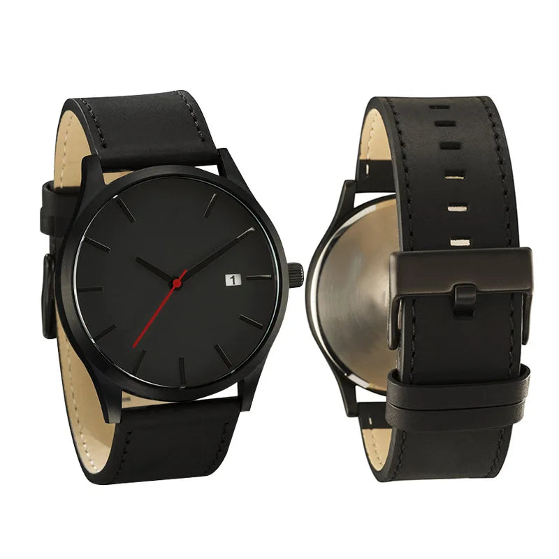 Relogio Masculino Men's Watches Fashion Simple Quartz Watches for Man Casual Sports Leather Male Quartz Clock relojes hombre