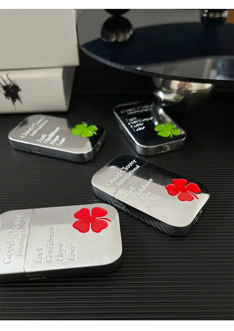 Pink Lighter Creative Lighter Kawaii Windproof Red Flame Lighter Fast Delivery High Value Green Flame Cool Gift