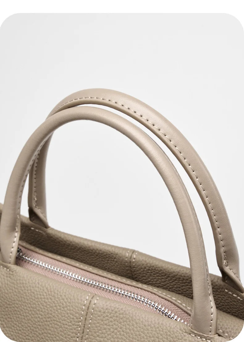 Women's Bags 2025 Genuine Leather Large Capacity Office Commuting Designer Inspired Tote Shoulder Bag Luxury Handbags for Women