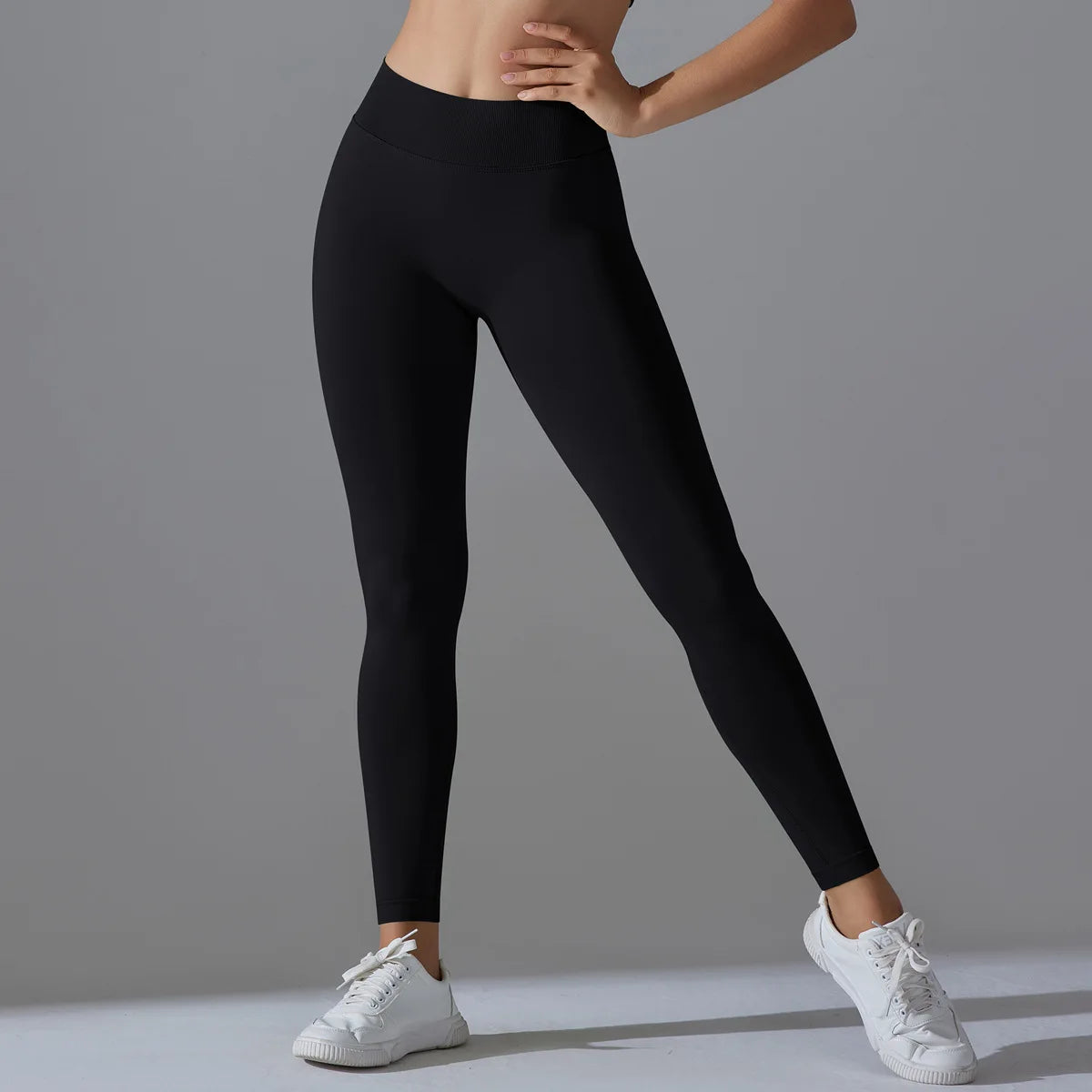 Yoga Pants High Waist Trousers Casual Workout Peach Hip Cycling Sports Gym Running Training Pant Control Slimming Booty Leggings