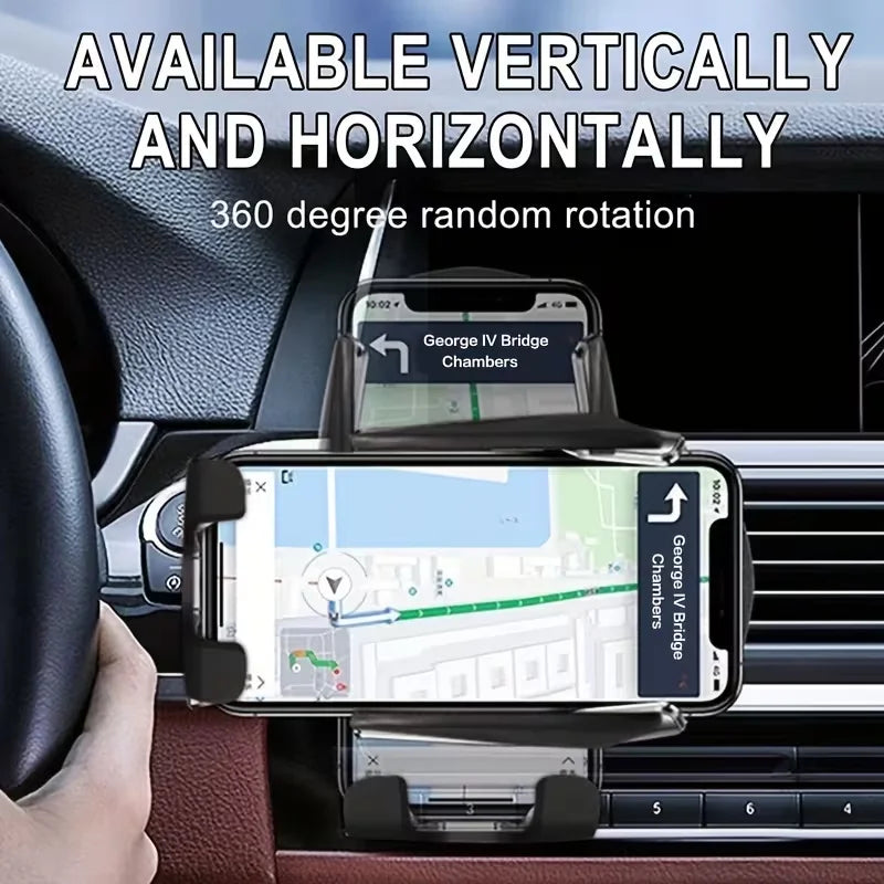 Wireless Charger for with Automatic Infrared Detection, Suitable for Mobile Phones,for Fast Charging And  As a Car Accessory
