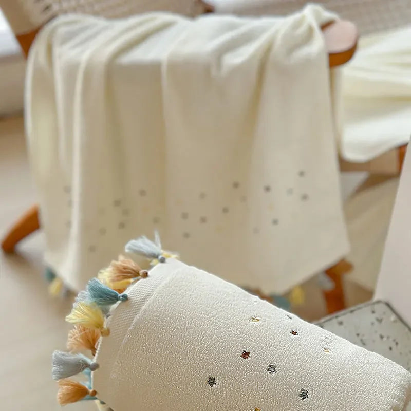 New Tassel 100% Cotton Bath Towel All Cotton plus Size Absorbent Fashion Brand Soft Cute Pure Cotton