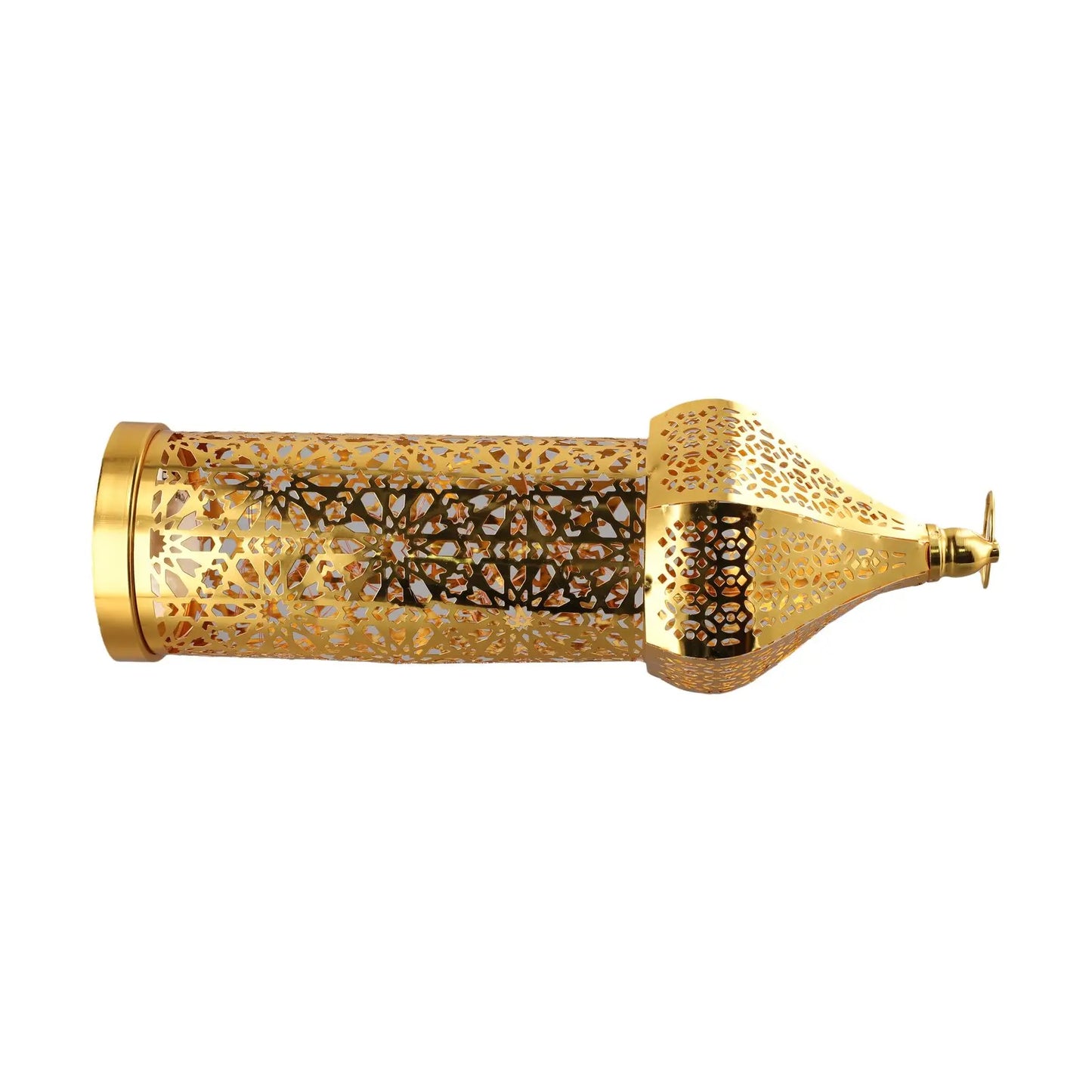Home Décor Iron Ornaments Golden Hollow Light Ornaments Moroccan Ramadan Ron Lanter Table Decoration Widely Used Home Decoration