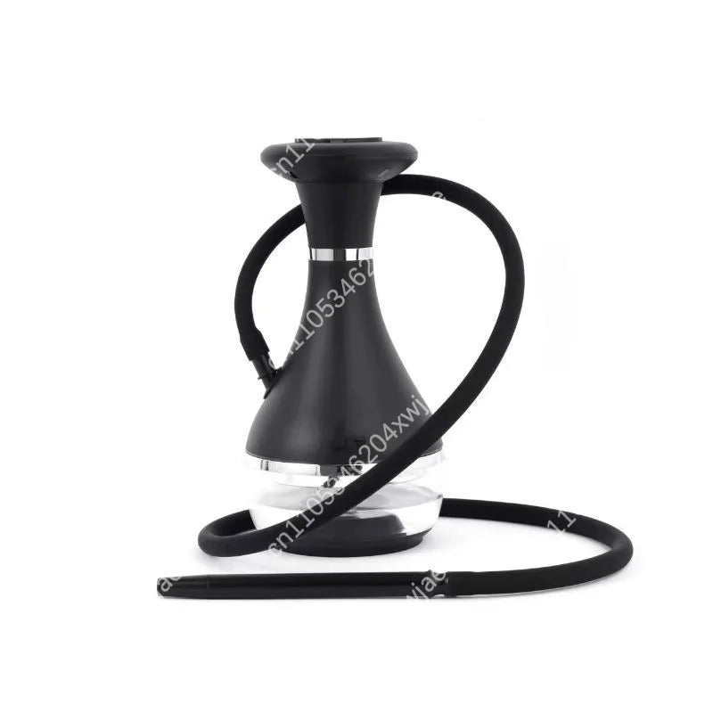 Electronic Shisha with LED Display, Fast Heating USB Rechargeable E-Hookah for Personal Use