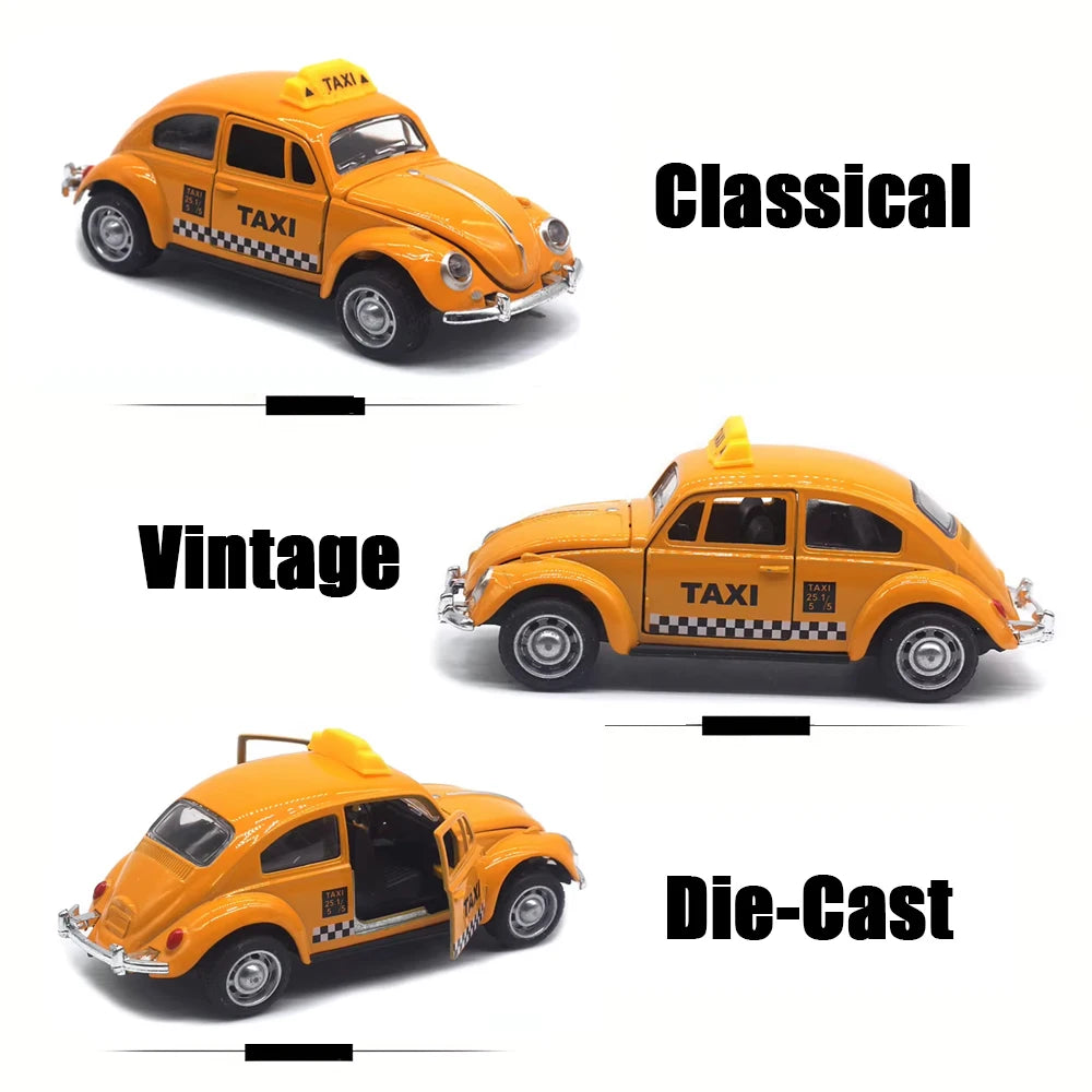 1:32 Vintage Die-Cast Racing Car Toy,High-Quality Metal Alloy, Manual Pull-Back, Suitable for Ages 3+,Collectible Classical Car