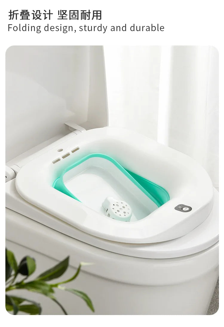 Electric Bidet Massage Hemorrhoids Care Wash Ass Fumigation Medicine Tub Elderly Pregnant Women Maternity Confinement Basin