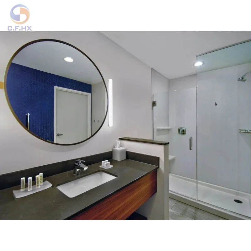 Fairfield Inn Marriott Wanmaple Fashion Hotel Furniture Modern Hotel Bedroom Set HPL Furniture