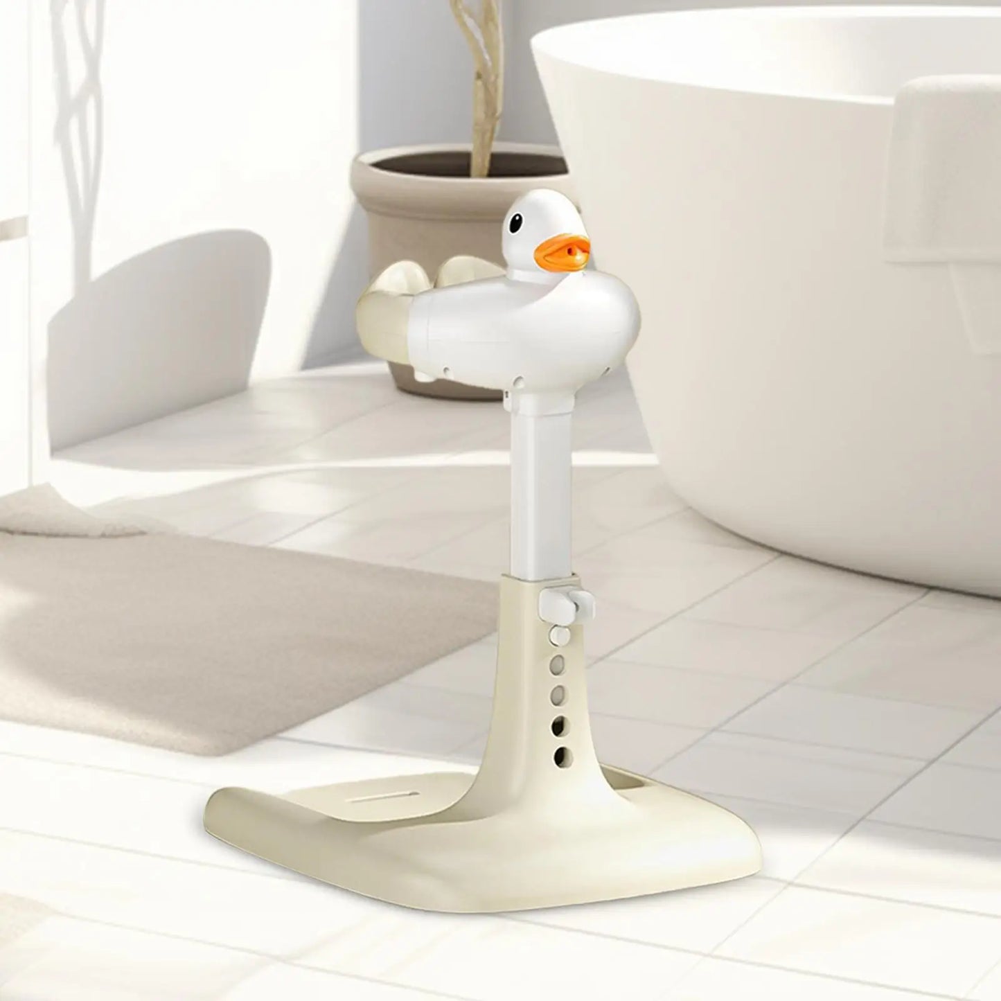 Baby Standing Bath Adjustable Anti Slip Baby Bath Support For Newborn 0-6 Months Infant Children'S Bathing Rack Home