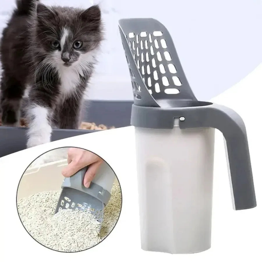 Cat Litter Shovel Scoop For Pet Filter Clean Toilet Garbage Picker Cat Supplies Accessory Cat Litter Box Self Cleaning
