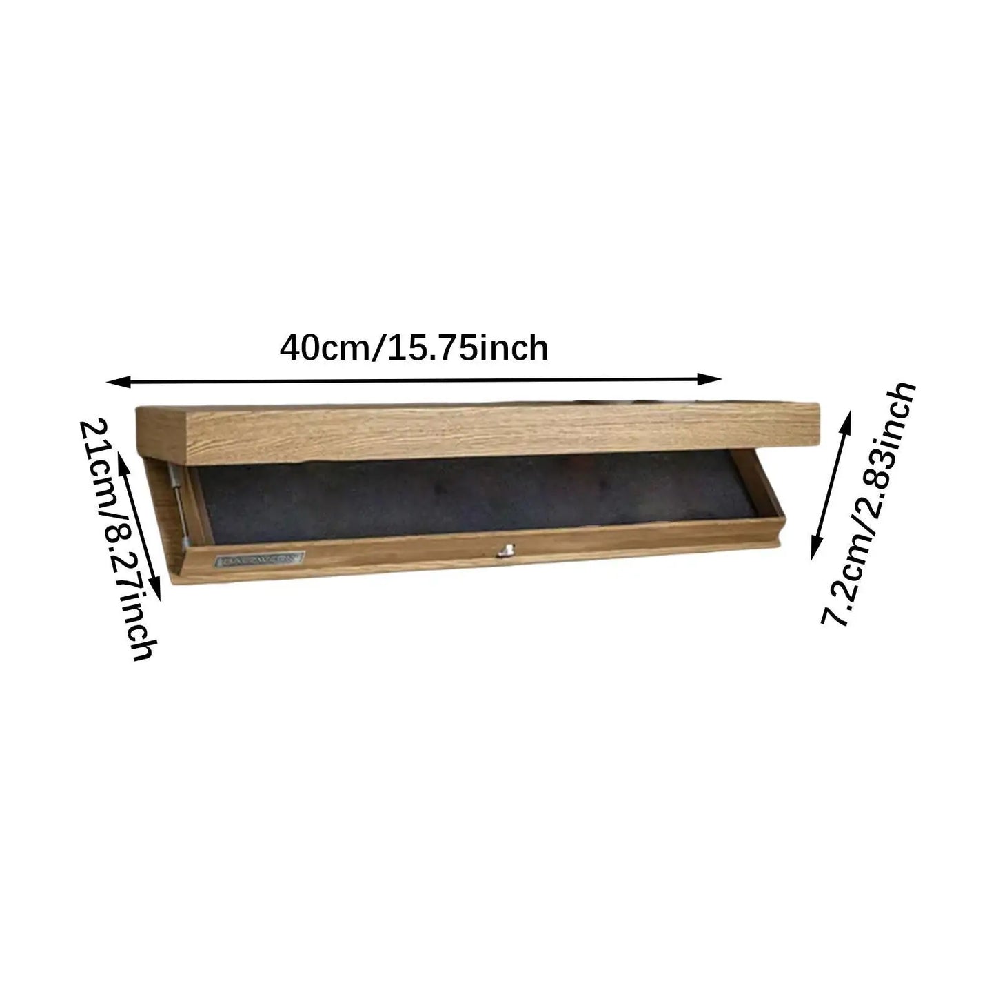 Floating Shelf Wall Mount Drawer Fashion Space Saving Home Decorative Storage Rack Multi-function Wood Concealed Floating Shelf