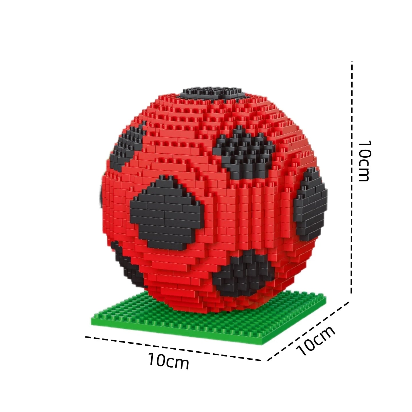 Rugby Ball Soccer Boot Model Sports Micro Building Blocks Toy–Collectible Desk Decor for Football Fans,Puzzle Gift for Christmas