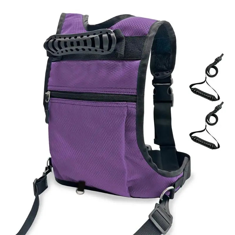 Ski Harness For Kids Child Snowboard Harness With Backpack Adjustable Snowboard Training Belt Children Speed Control Leash