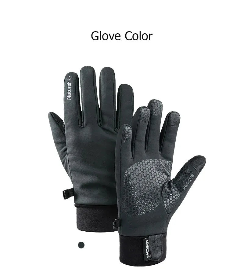 Naturehike Winter Gloves Men's Women's Gloves Motorcycle Gloves Ski Gloves Cycling Running Hiking Gloves Winter Fishing Gloves